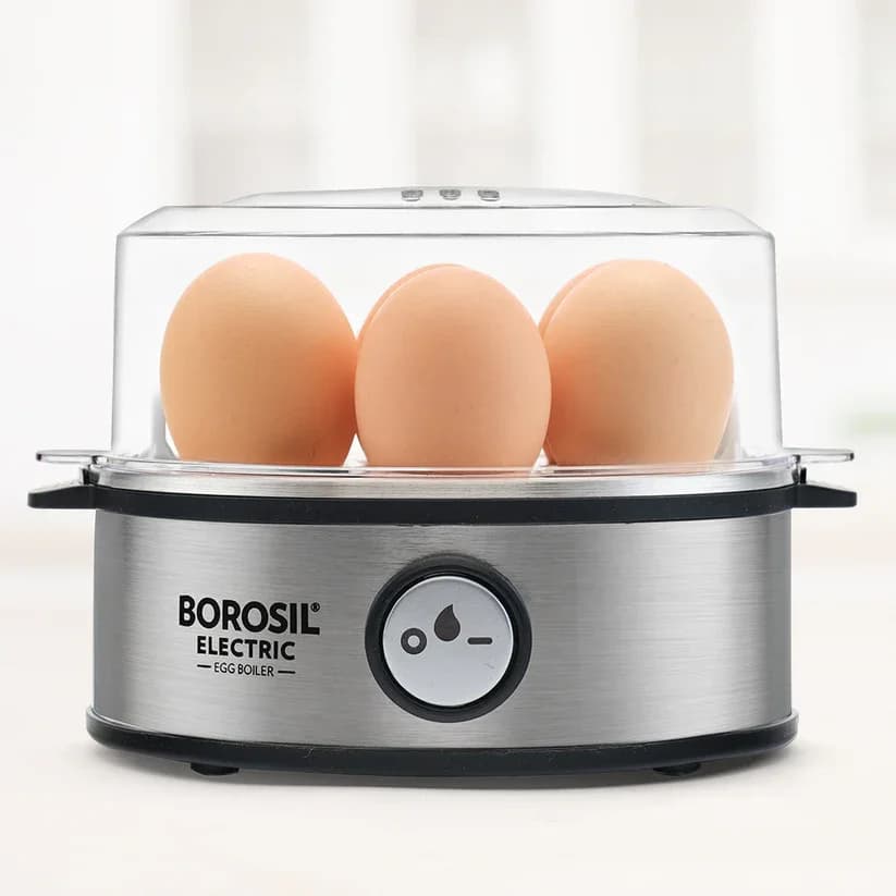 Perfectly boiled eggs served in a modern luxury kitchen setting