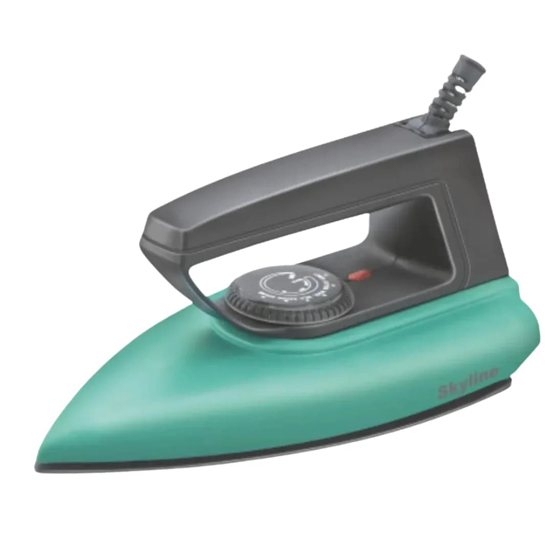 Skyline VTL-1001 Dry Iron: Ultra-Lightweight Non-Stick Glide
