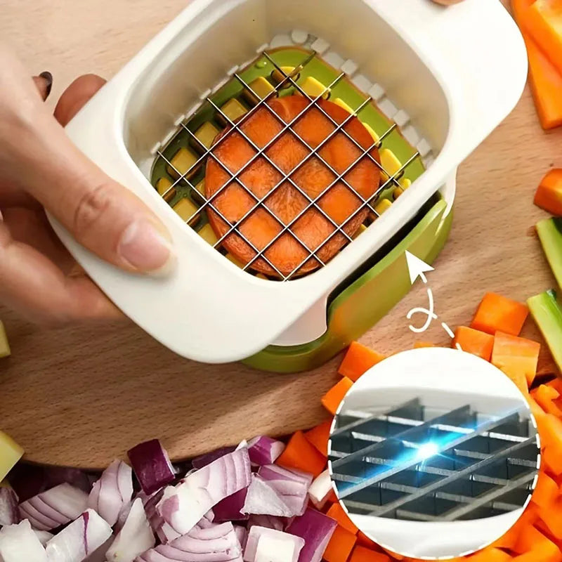Multifunctional Vegetable Chopper Onion Dicer and French Fries Slicer